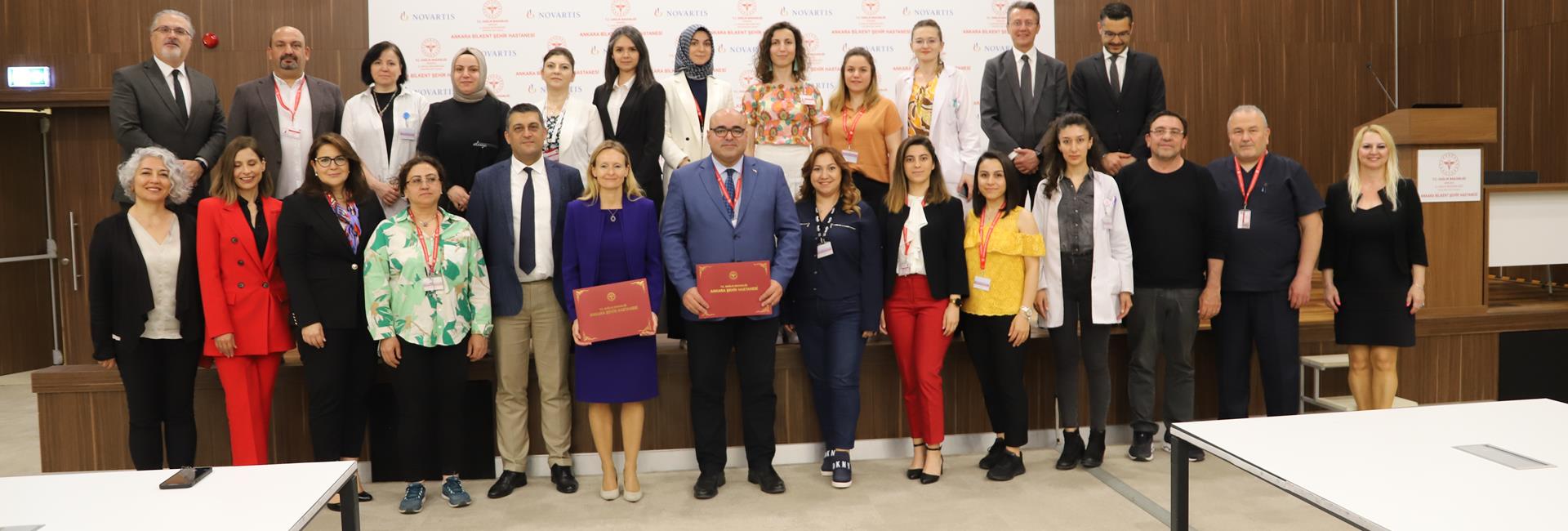 Ankara Bilkent Şehir Hastanemiz ile Novartis Türkiye arasında işbirliği protokolü imzalandı.